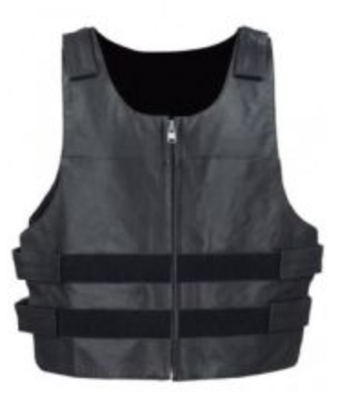 Kids Bullet Proof Leather Vest